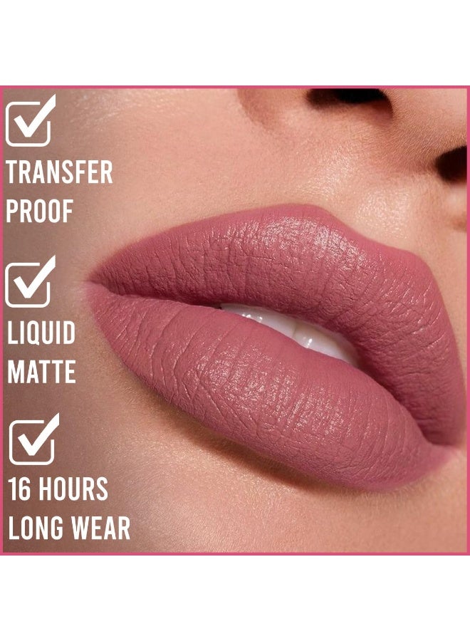 INSIGHT Lip Cream - Hera| Long Lasting | Easy to Wear | Non-Sticky & Transferproof | Liquid Matte Formula | 16 Hr Wear | Infused with Avocado, Coconut Oil & Niacinamide - 5g - Image 4